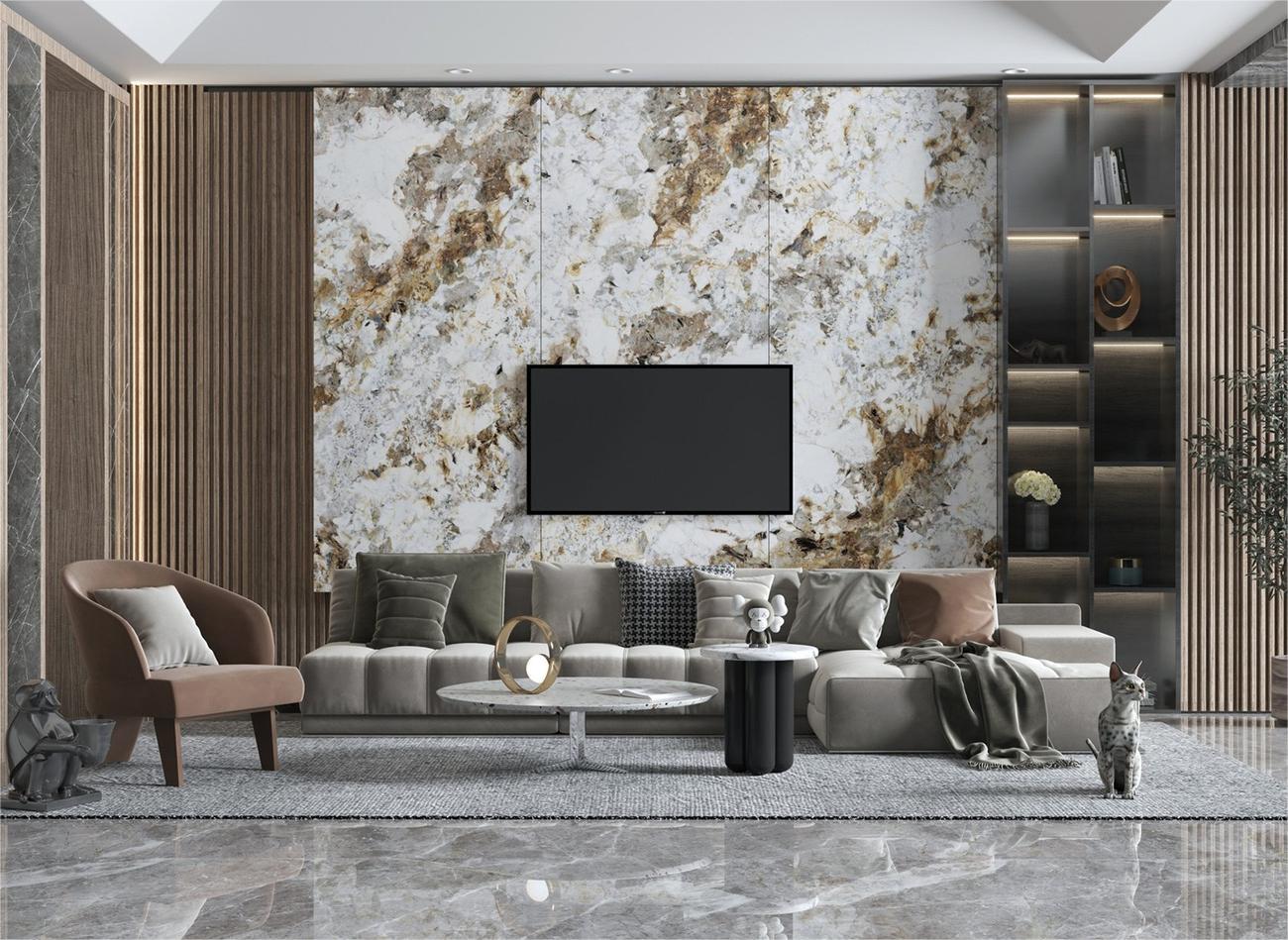 YA2712603拉姆斯金 左右无限连纹